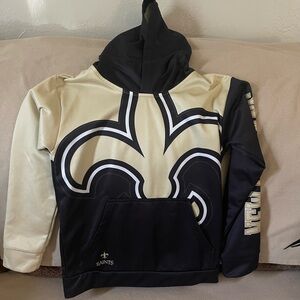 NFL Black and Cream Youth Hoodie